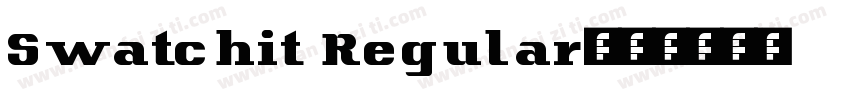 Swatchit Regular字体转换